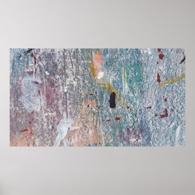 Abstrakter Hintergrund. Artwork aus gemischten m Poster (Vorne)