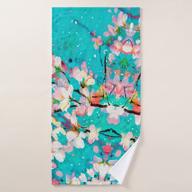 Abstrakter Hintergrund Badehandtuch (Badehandtuch)