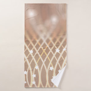 Abstrakter Hintergrund. brauner Hintergrund mit We Badehandtuch