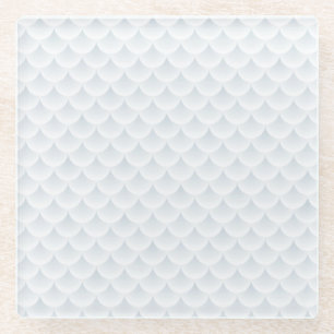 abstrakter Hintergrund der Fischskala vektor Glasuntersetzer