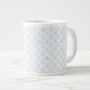 abstrakter Hintergrund der Fischskala vektor Jumbo-Tasse