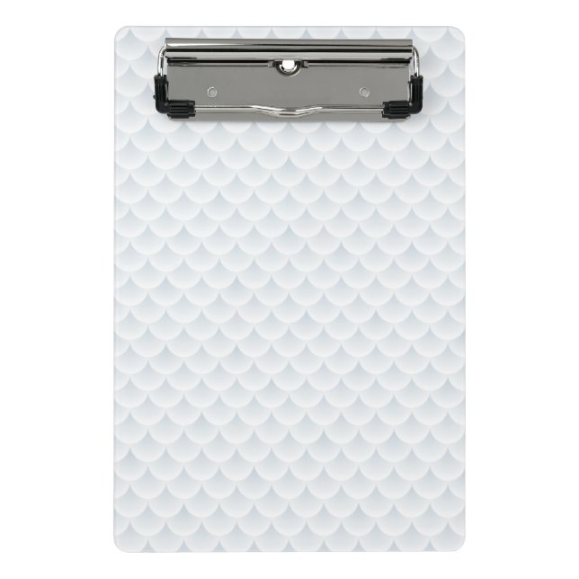 abstrakter Hintergrund der Fischskala vektor Mini Klemmbrett (Vorderseite)
