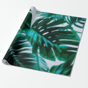 Abstrakter Hintergrund der grünen Plantage abgrenz Geschenkpapier