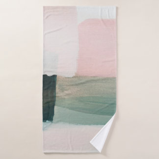 Abstrakter Hintergrund der modernen Kunst. Malerei Badehandtuch