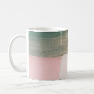 Abstrakter Hintergrund der modernen Kunst. Malerei Kaffeetasse
