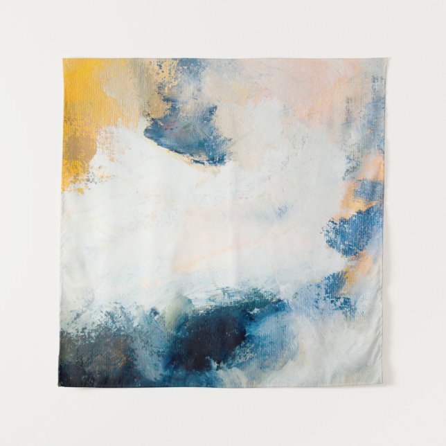 Abstrakter Hintergrund der Ölstruktur. Farbe auf d Wandteppich (Vorderseite)