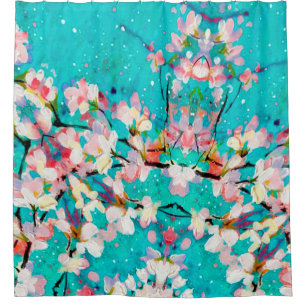 Abstrakter Hintergrund Duschvorhang