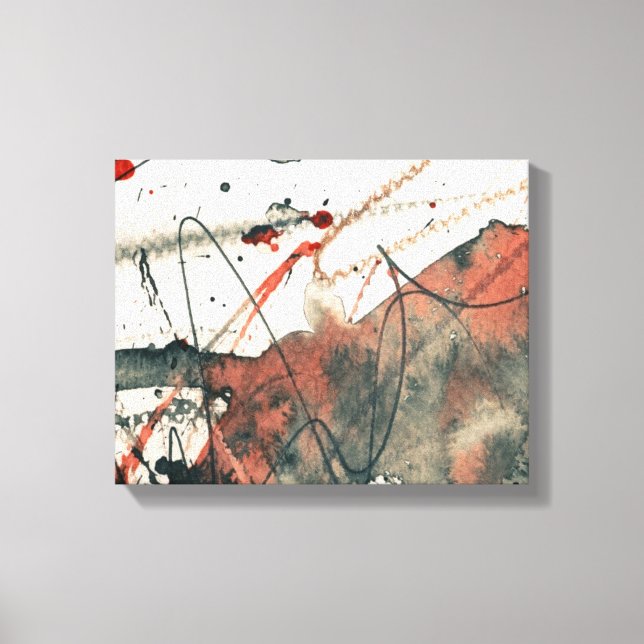 Abstrakter Hintergrund, Farbstruktur. 5 Leinwanddruck (Vorderseite)