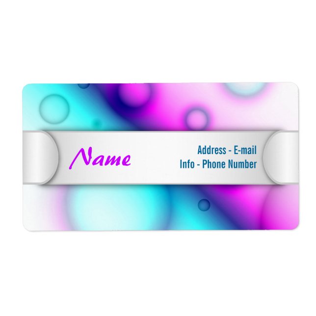 Abstrakter Hintergrund für Beschriftungsblöcke (Vorne)