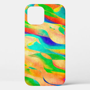 abstrakter Hintergrund für mehrfarbige Malkunst Case-Mate iPhone Hülle