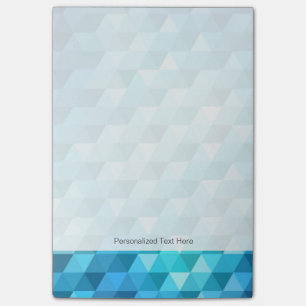 Abstrakter Hintergrund gemacht vom Mosaikmuster Post-it Klebezettel