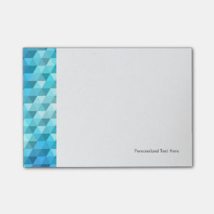 Abstrakter Hintergrund gemacht vom Mosaikmuster Post-it Klebezettel