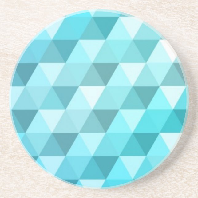 Abstrakter Hintergrund gemacht vom Mosaikmuster Untersetzer (Vorne)