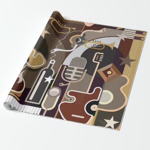 Abstrakter Hintergrund Geschenkpapier