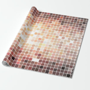 abstrakter Hintergrund. Goldmosaik. Illustration d Geschenkpapier