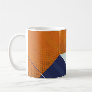 Abstrakter Hintergrund. Grunge-Textur. Dreieck ge Kaffeetasse