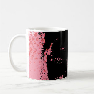 Abstrakter Hintergrund Grunge Vintage Textur Grafi Kaffeetasse