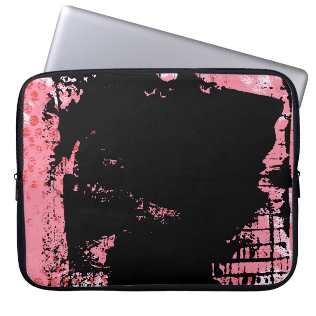 Abstrakter Hintergrund Grunge Vintage Textur Grafi Laptopschutzhülle (Vorderseite)