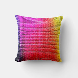 Abstrakter Hintergrund in Regenbogenfarben. Farbve Kissen