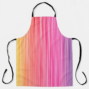 Abstrakter Hintergrund in Regenbogenfarben. Farbve Schürze