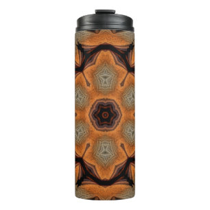 Abstrakter Hintergrund. Leuchtende Farben Designab Thermosbecher