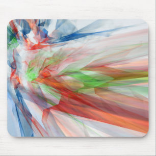 Abstrakter Hintergrund mit bunten Kristallen Mousepad