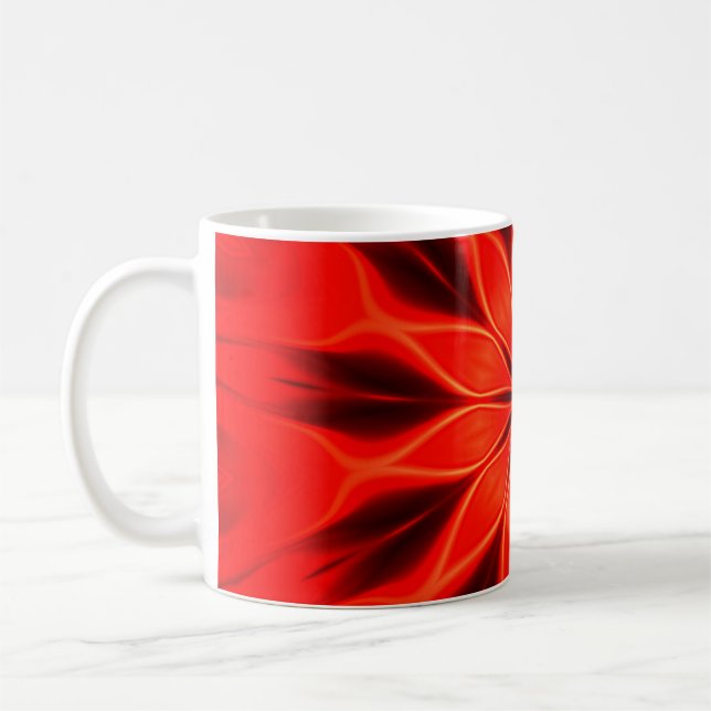 Abstrakter Hintergrund. Orientale Kaleidosco Kaffeetasse (Links)