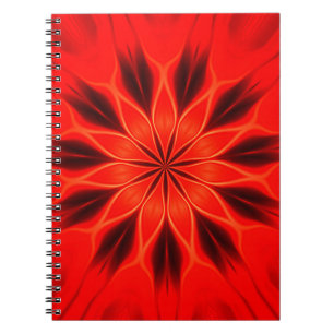 Abstrakter Hintergrund. Orientalischer Kaleidosco Notizblock