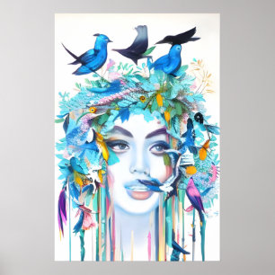 Abstrakter Hintergrund Poster