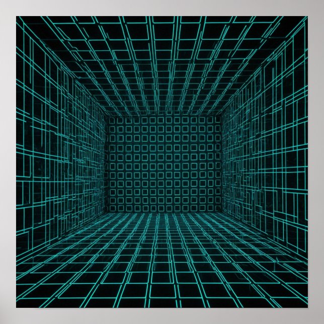 Abstrakter Hintergrund Poster (Vorne)