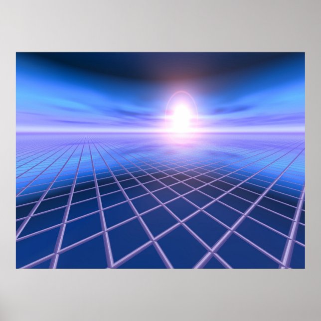 Abstrakter Hintergrund Poster (Vorne)