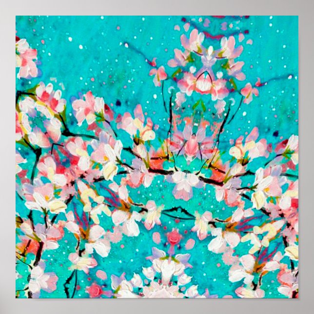 Abstrakter Hintergrund Poster (Vorne)