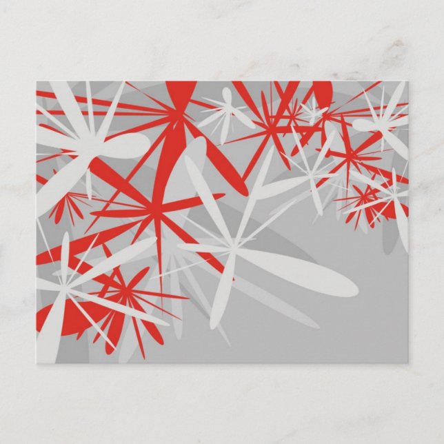 Abstrakter Hintergrund Postkarte (Vorderseite)