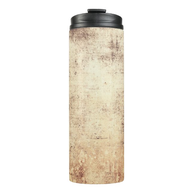 Abstrakter Hintergrund, Retro, abstrakt Thermosbecher (Vorderseite)