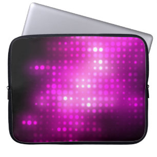 Abstrakter Hintergrund. rosa geometrischer Hinterg Laptopschutzhülle