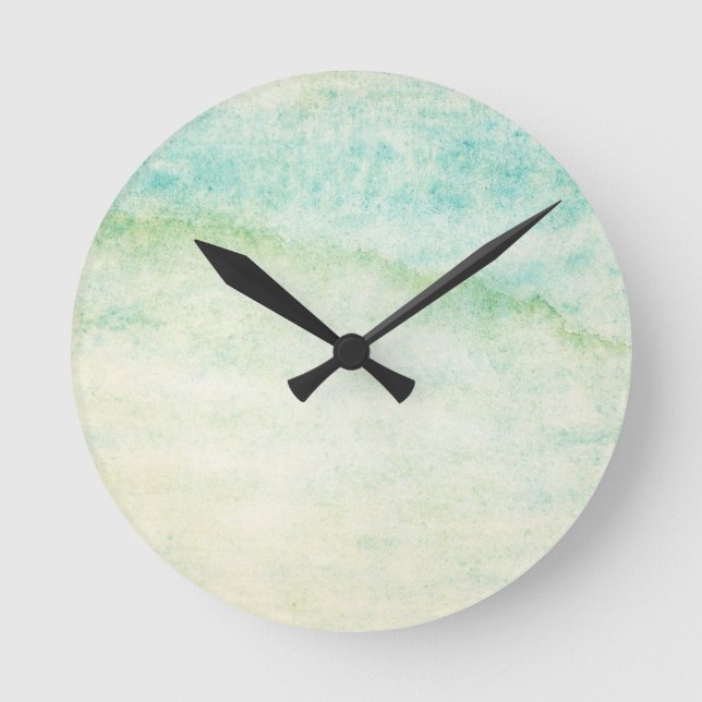 Abstrakter Hintergrund Runde Wanduhr (Vorderseite)