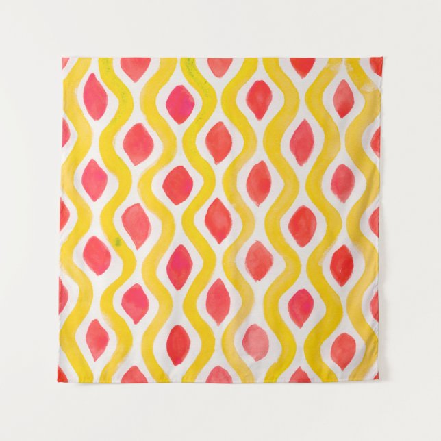 Abstrakter Hintergrund Wandteppich (Vorderseite)