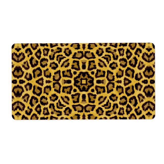 Abstrakter Hipster Cheetah Animal Print (Vorne)