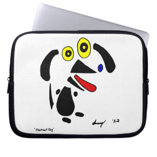 Abstrakter Hund Laptop-Sieb Laptopschutzhülle