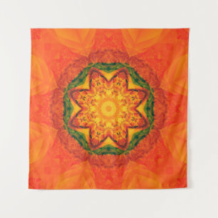 Abstrakter Kaleidoskop-Hintergrund Schöne Wandteppich