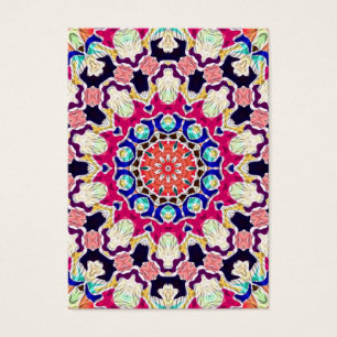 Abstrakter Kaleidoskopmehrfarbenmandala
