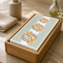 Abstrakter Koi Fisch