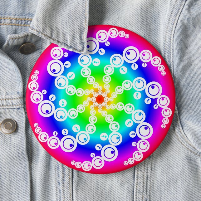 Abstrakter Kornkreis Button (Beispiel)