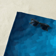 Abstrakter kristallisierter blauer Hintergrund