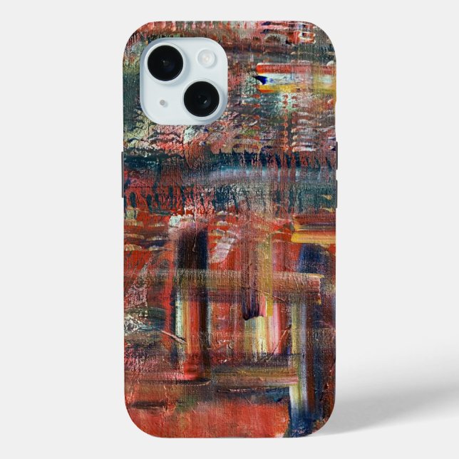Abstrakter Kunst-Handyhülle Case-Mate iPhone Hülle (Rückseite)