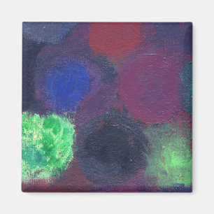 Abstrakter Kunst-Magnet Magnet