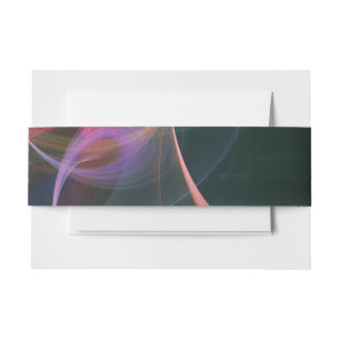 Abstrakter Kunst Raum Einladungsbanderole