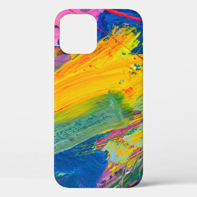 Abstrakter Kunsthintergrund. Handgemalter Hintergr Case-Mate iPhone Hülle (Rückseite)