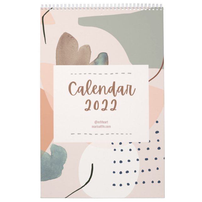 Abstrakter Kunstkalender 2022 Kalender (Titelbild)