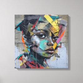 Abstrakter Kunstrahmen Leinwanddruck